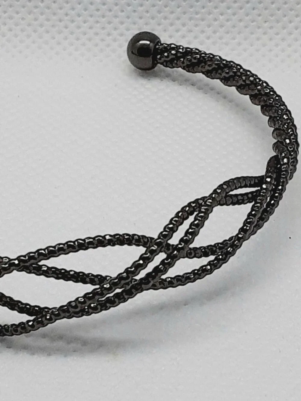 NEW twisted braid fashion cuff bracelet - Picture 7 of 11